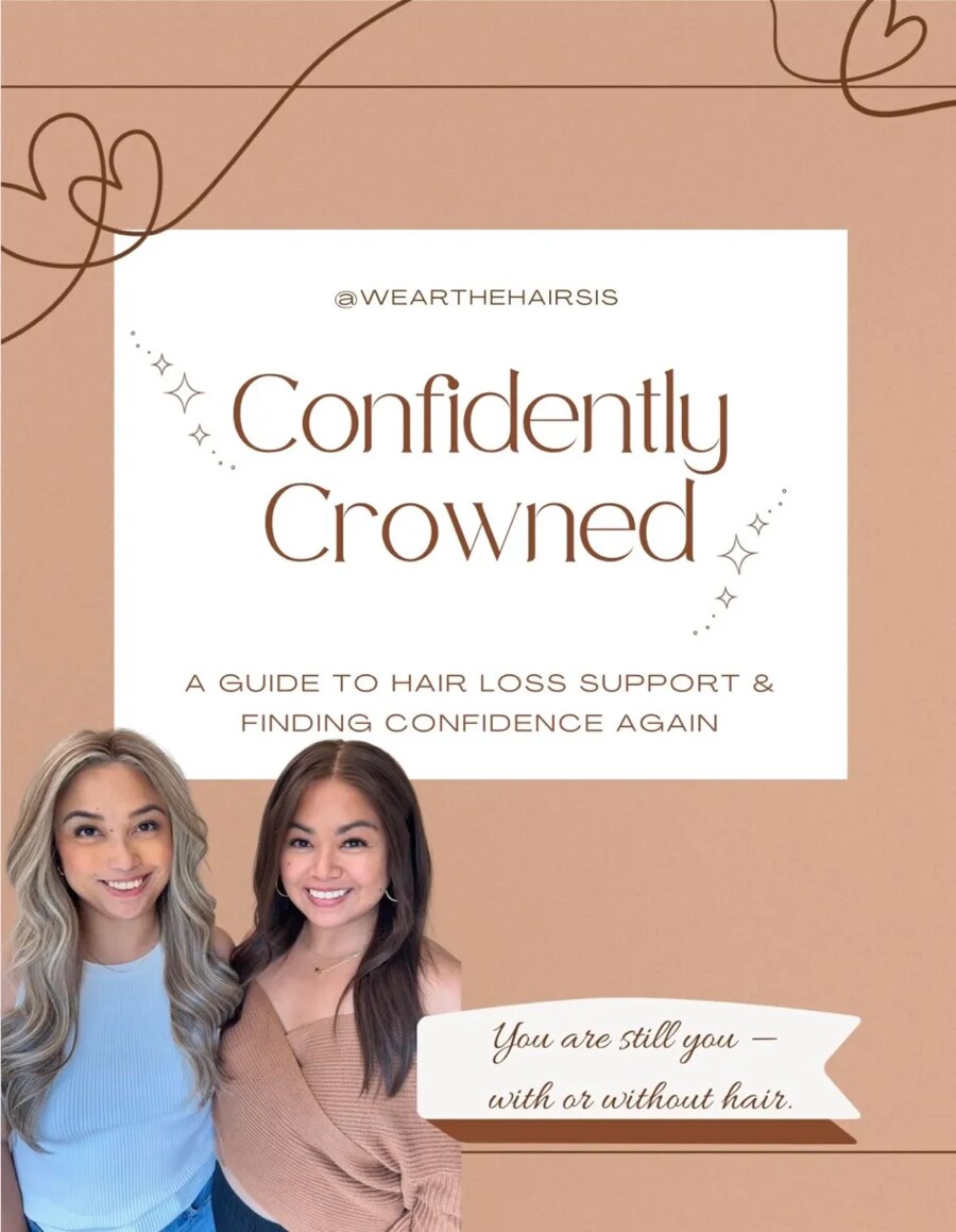 Confidently Crowned — A Guide to Hair Loss Support & Finding Confidence Again by @WearTheHairSis